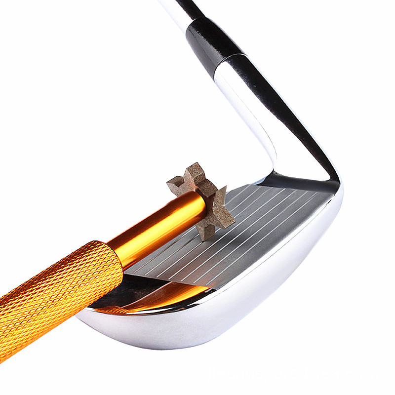 Golf cuchillo de limpieza ranura herramienta cepilladora limpiador de surcos de golf afilador de ranura de hierro accesorios de golf