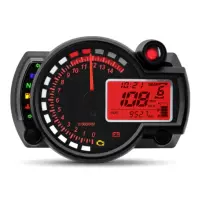 Motorcycle multi-function digital instrument RX-2N odometer LCD screen speed tachometer 14000RPM