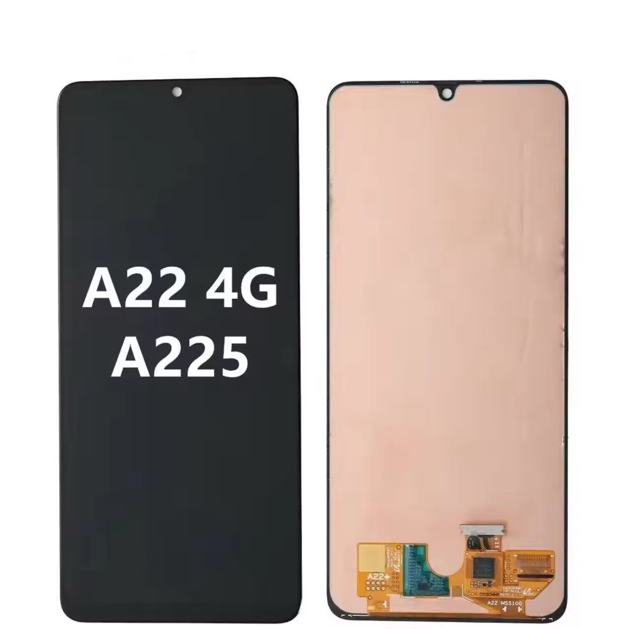 Aplicable a Galaxy Samsung A22 / A225 conjunto de pantalla LCD con marco de alta calidad A22 pantalla original