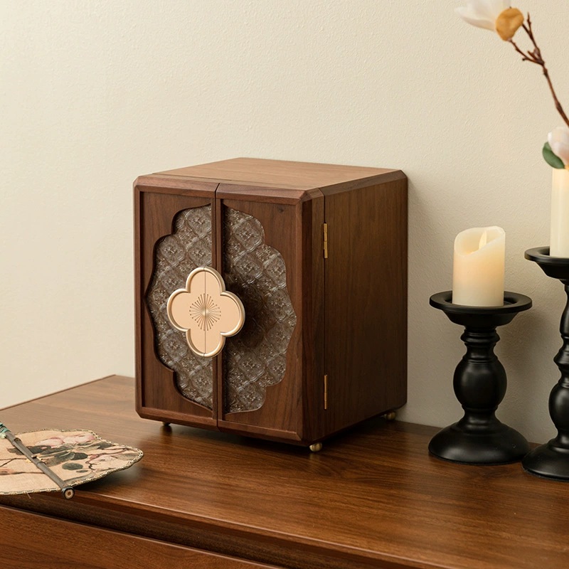  Wooden storage system, high-end sophisticated storage box, retro jewelry, Chinese style, Birthday gift