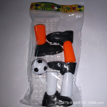 儿童外贸足球礼品玩具仿真塑料迷你手指足球套装互动竞技桌面游戏