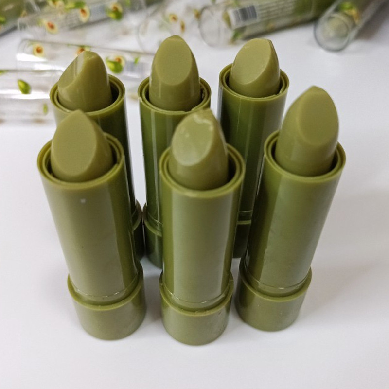 牛油果变色唇膏口红不掉色不粘杯持久防水保湿学生温变润唇膏定制