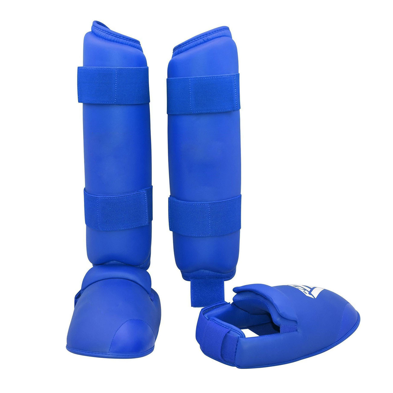 Karate pierna guardia con empeñe boxeo Sanda casco guantes adultos niños entrenamiento Shin guardia pierna guardia