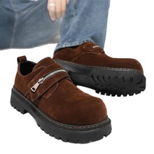 跨境秋冬新款男鞋勃肯鞋运动鞋潮板鞋休闲百搭灯芯绒大头皮鞋