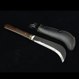 Hand-forged wood cutter Longquan household bone cutter outdoor wood chopping tree cutter agricultural knife kitchen knife wholesale