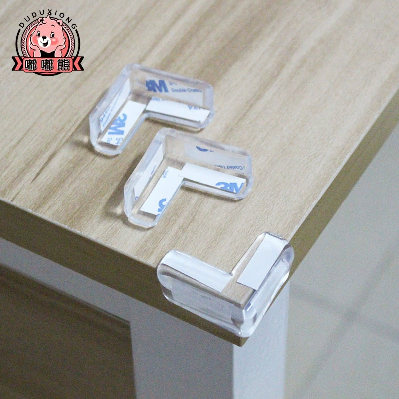 Дуду медведь новый чайный столик угловой стеклянный уголок для детей безопасный прозрачный угол столкновения