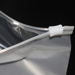 One Side Is Frosted and One Side Is Transparent Zipper Bag Clothing Clothing Packaging Bag Pe Bag Customizable with Printable Logo in Stock