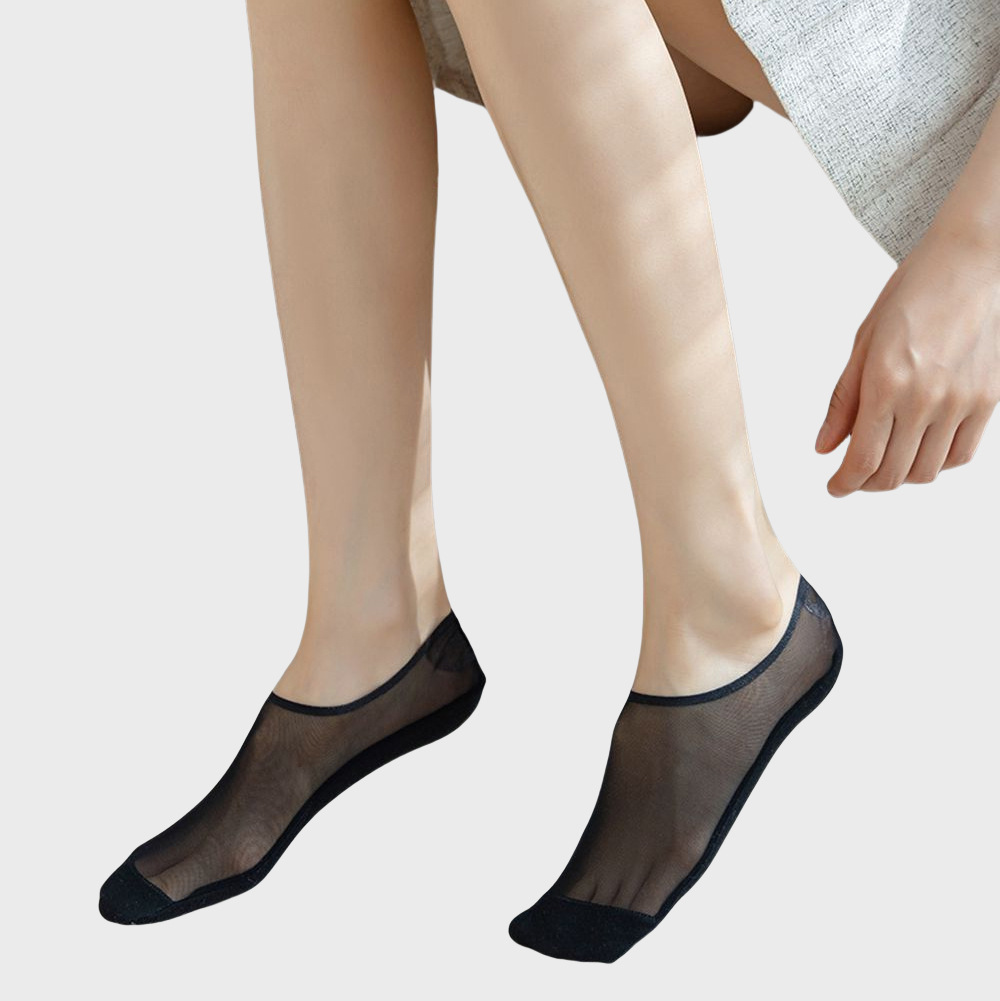 Silk summer ultra thin non-slip solid invisible tights