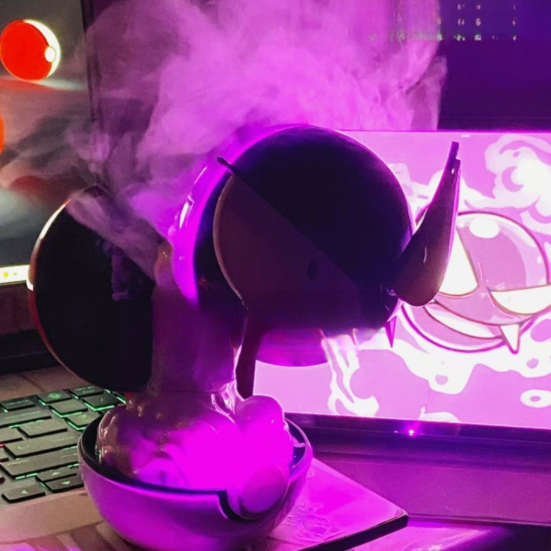 2025 新バージョンゴースト加湿器スプレーナイトライト e スポーツルームテーブルとリビングルーム発光装飾品加湿器送料無料|undefined