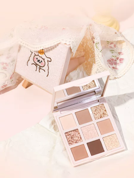 gogo tales gogo dance eye shadow mousse mist velvet eye shadow plate earth color shiny eye shadow plate GT161