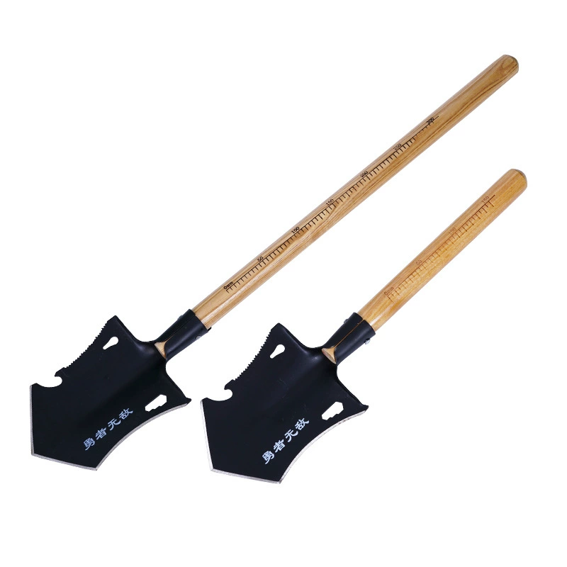 Оптовая Outdoor Flequeson Wild Barrams Follow -A -лопата многофункциональная рабочая лопата для рыбалки, рыболовство, железо, беда