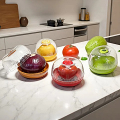 果物保存箱家庭用冷蔵庫密封保管食品アボカドレモン果物と野菜の特別なボックス