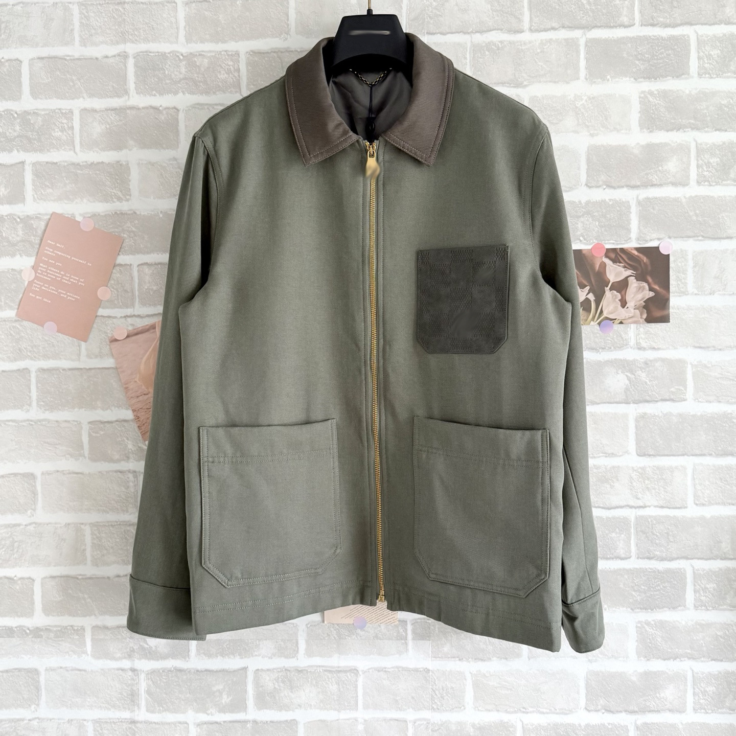 2025 Donkey House Autumn/Winter New Lapel Pocket Plaid Jacket and Pants Casual Fashion Suit for Men and Women Trend