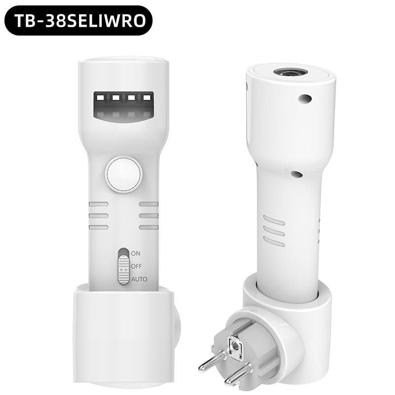 Transfronterizo nuevo modelo de carga con linterna de inducción de luz de la gente caminar fuera de la luz de inducción del cuerpo pequeña luz de noche transfronteriza explosión