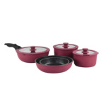 跨境多功能可拆卸手柄锅家用不粘锅套装锅炒菜锅煎锅麦饭石平底锅