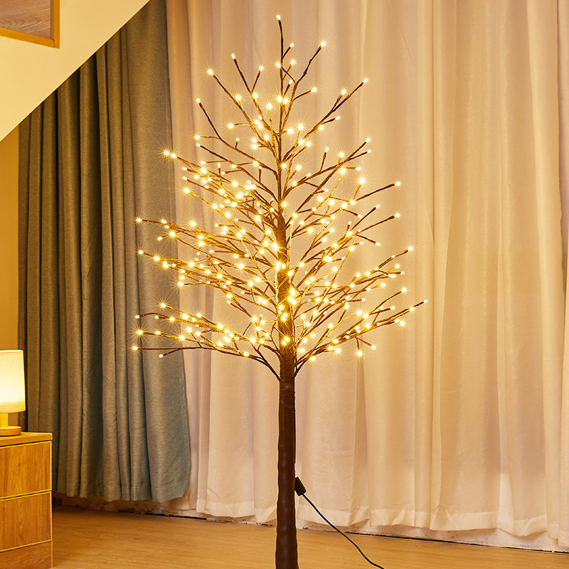 Transfronterizo árbol de Navidad Lámpara decorativa árbol LED Lámpara Luminosa Árbol cifrado simulación luminosa Navidad Año Nuevo decoración adornos