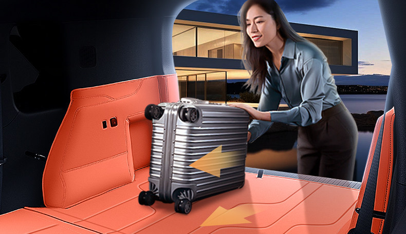 Suitable for Fangchengbao Titanium 7, full-cover trunk mat, 26 models, fast-charging version, decorative accessories, modification parts
