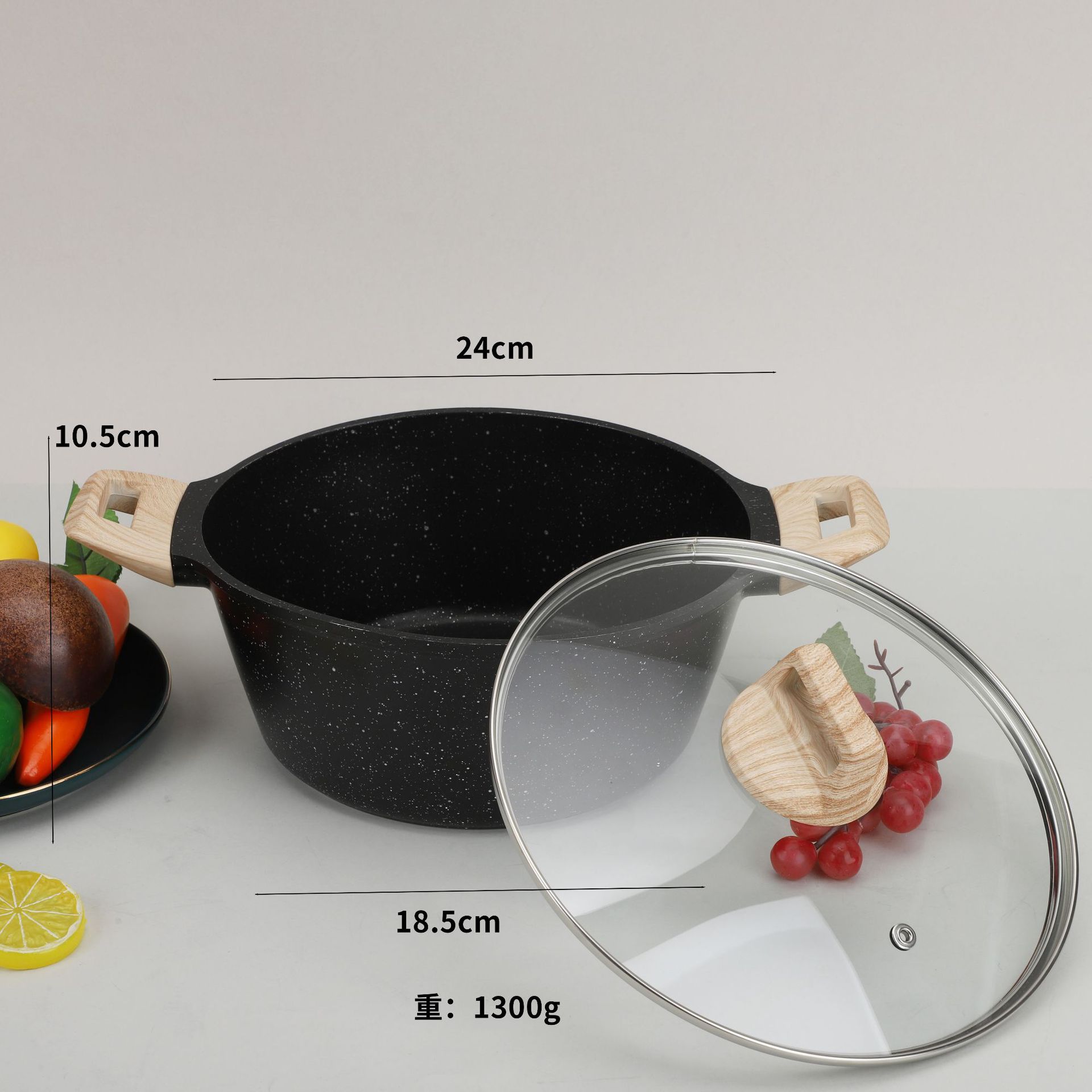 Spot nuevo producto olla de sopa de piedra Maifan olla de cocción doméstica olla de cocción gruesa utensilios de combustión olla universal de gran capacidad al por mayor
