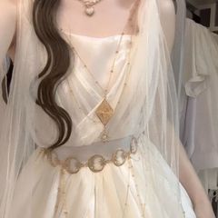 神使希腊风神女流浪风lolita汉元素仙气连衣裙希腊女神裙宫廷风