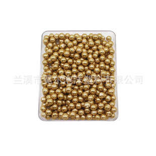 Styrofoam Factory Direct Sales Gold Powder Particles 2-3mm Christmas Beads Classy Wedding Filling DIY