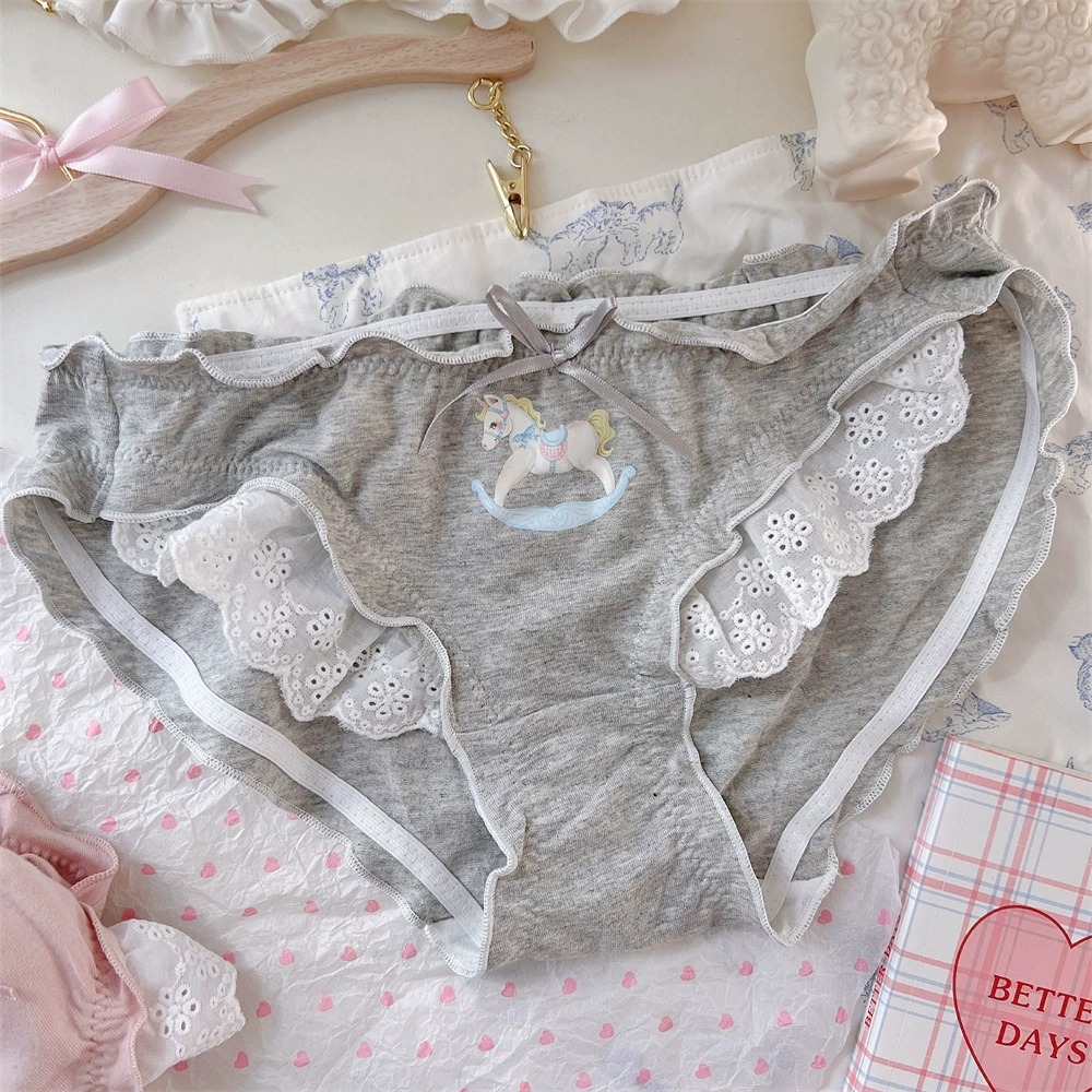 Японский милый брендовый хлопковый удобный underwear для учащихся младших классов, штаны, брюки, акцент на бёдрах