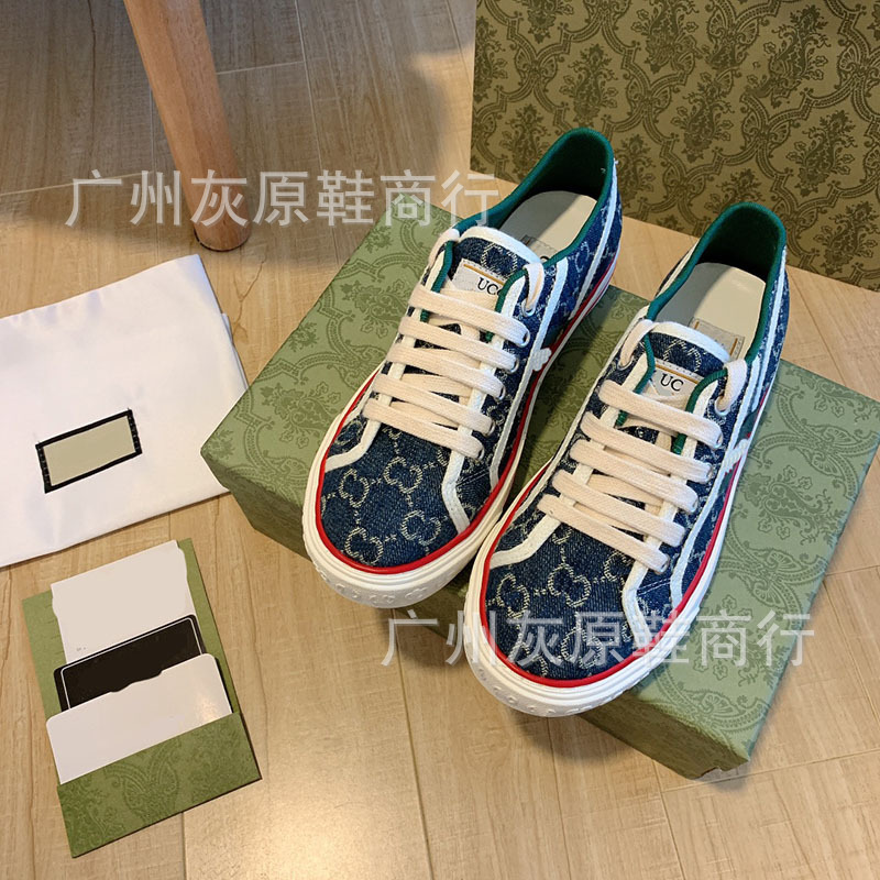 Y標高バージョンg家レトロ刺繍ズック靴1977老花男女カップル靴カジュアル白靴スポーツシューズ|undefined