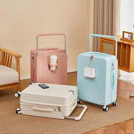 宽拉杆行李箱学生拉杆箱旅行箱新款多功能大容量结实耐用密码箱子