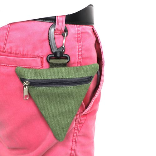 Outdoor triangular waist bag tactical coin purse military fans tactical buckle running portable EDC tool storage handheld bag