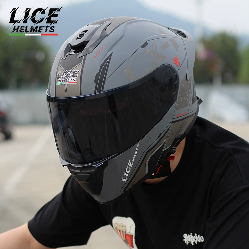 Полудетский шлем LICE, линза годовых сезонов, универсальная педаль