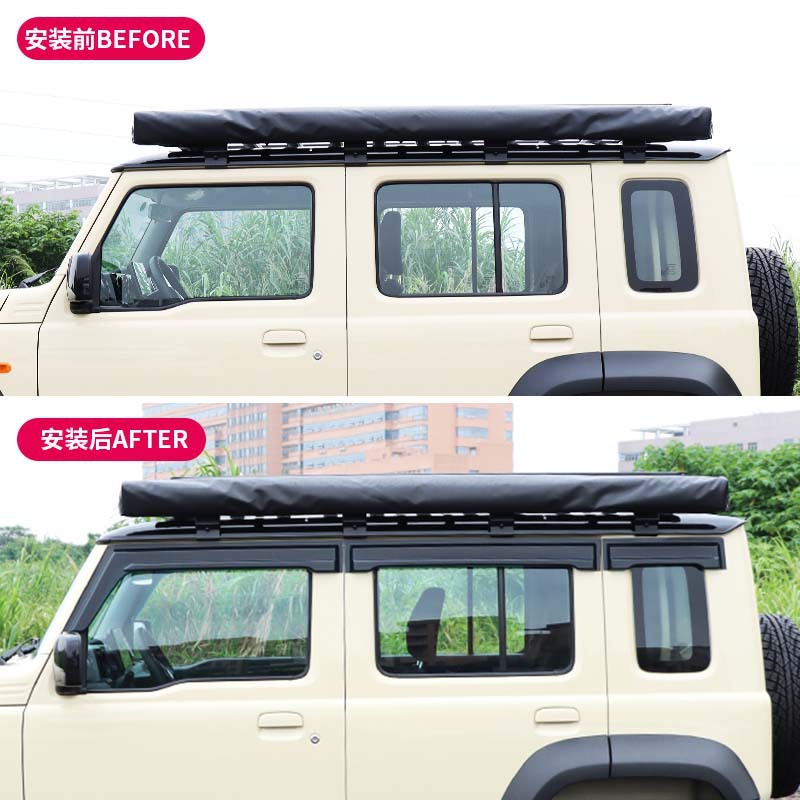 Suitable for Five Doorbell Jimny 2023 Rainproof and Windproof Exterior Modification Accessories 2mm Thick Jimny Rain or Shine Shield