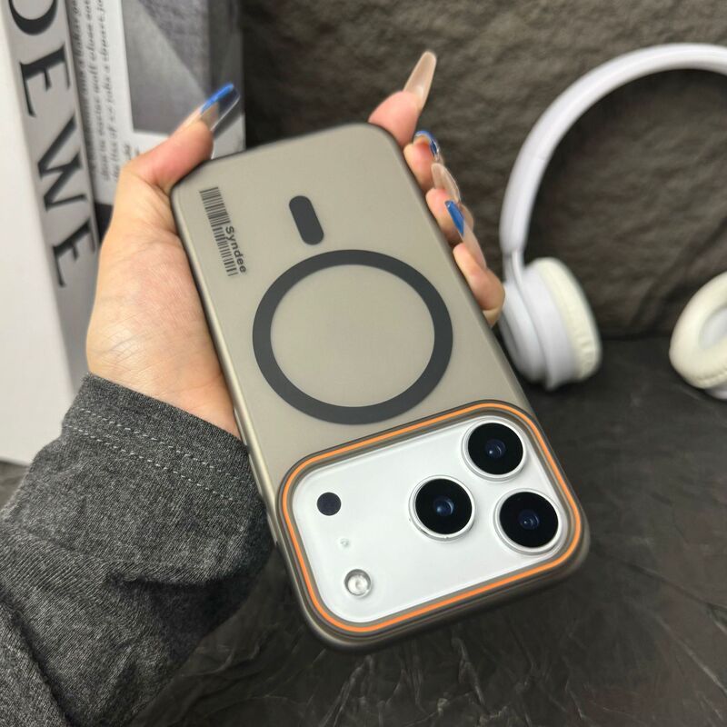 柔纱肤感适用iPhone17pro手机壳磨砂磁吸苹果16pro硬壳PC15保护套|undefined