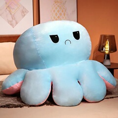 特大タコ反転タコ八爪魚ぬいぐるみ両面反転人形タコ人形
