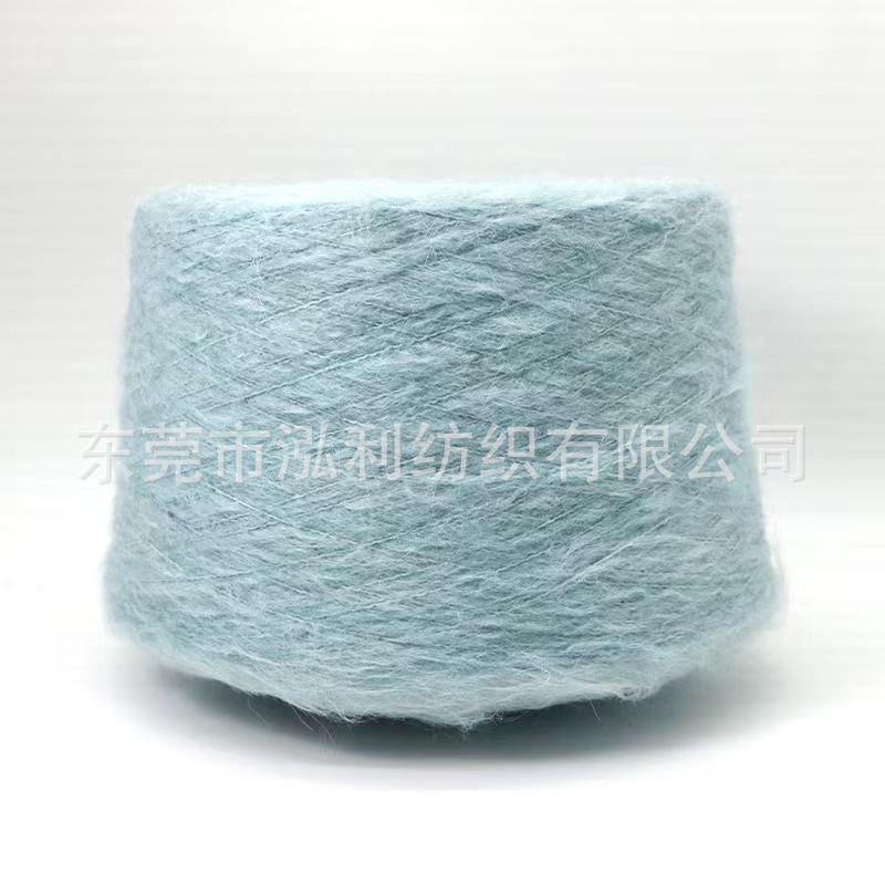 【泓利】现货花式纱线1/5.5超柔羊驼长毛弹力羊毛拉毛纱粗针毛线