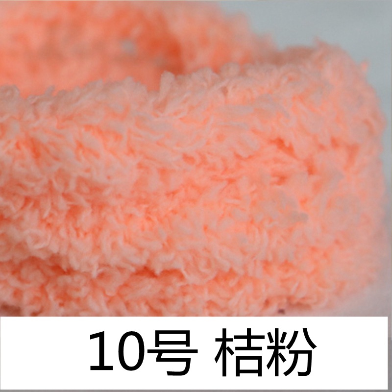 15mm cifrado Twist stick 1 m largo Super grueso Super denso tira de lana de raíz de lana hecha a mano DIY cachorro material paquete