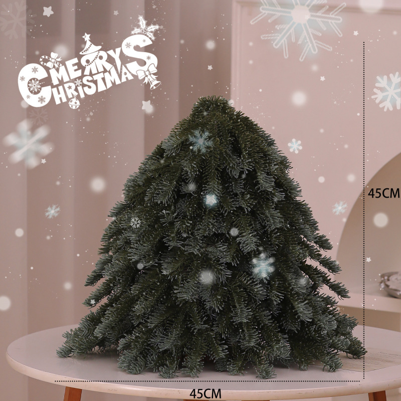 クロスボーダー特別なクリスマスツリーノベルソンホームオーナメントリビングルームdiyクリスマスデコレーション小さなデスクトップシミュレーション|undefined