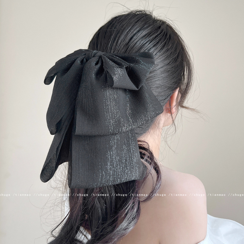 Arco horquilla banda de pelo en la carrera princesa temperamento captura clip neto popular simple cinta horquilla clip de tiburón accesorios para el cabello