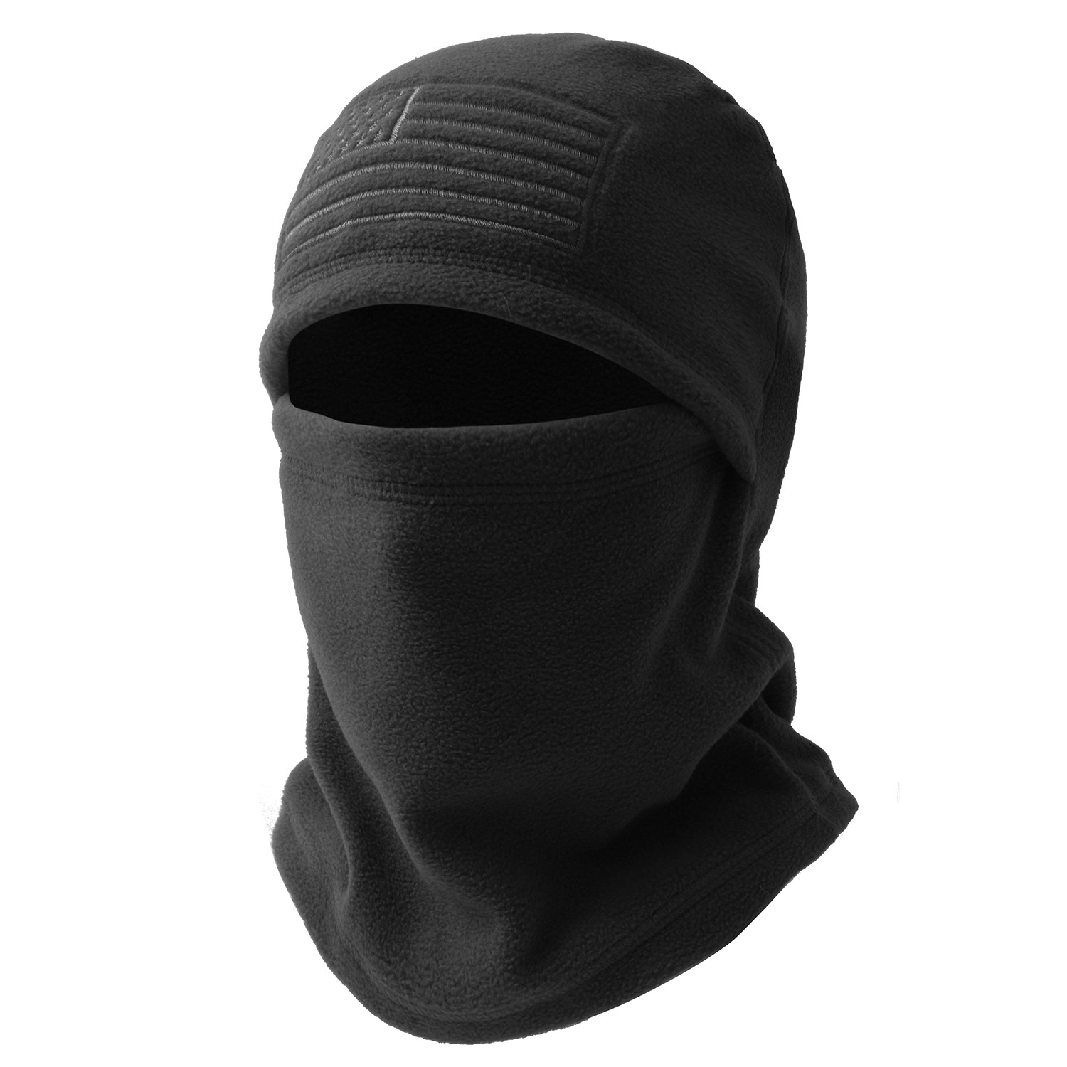 Fleece sombrero bandera americana invierno a prueba de viento caliente máscara esquí al aire libre Riding collar sombrerería estrella rayas orejeras