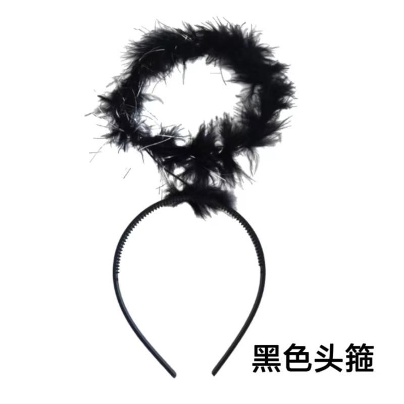 Suministro directo de fábrica de alas de plumas de ángel para niños y adultos, accesorios para escenario, Día del Niño, lote de accesorios de alas de Halloween.