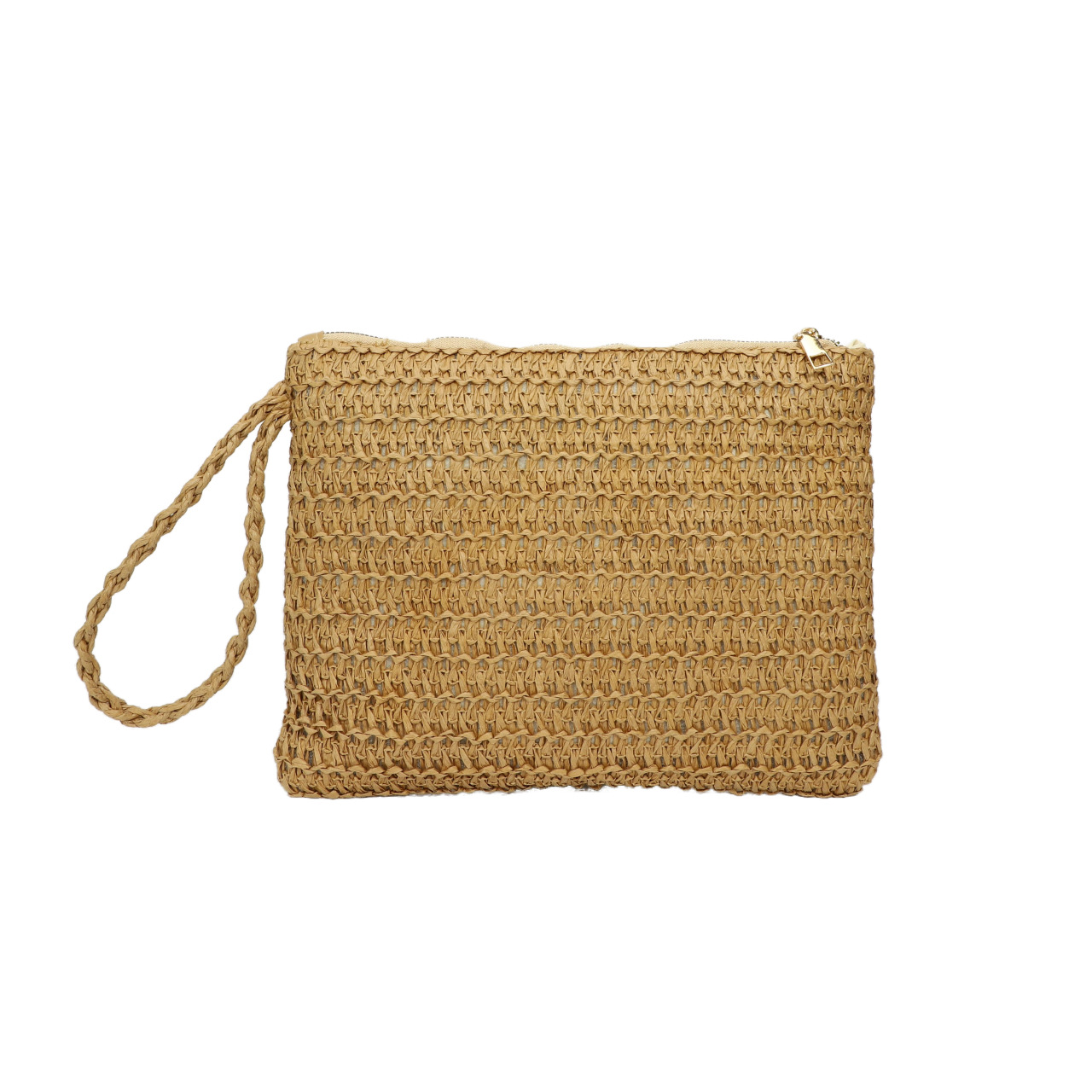 Bolsa de moda de playa de trenzado retro para mujeres 2026 primavera nueva moda simple estilo