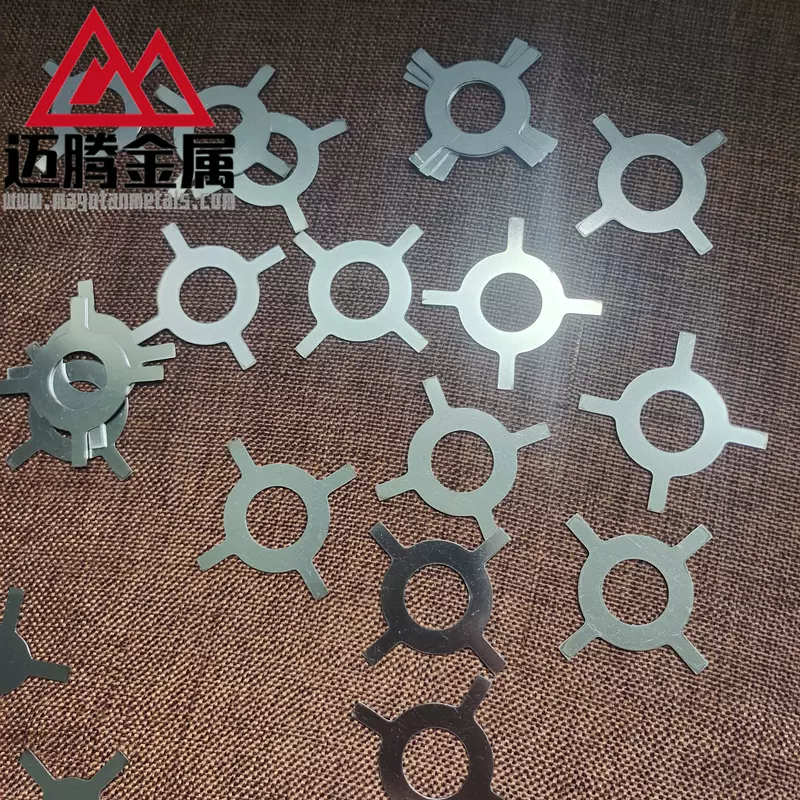 钽加工件 切割各种异形钽片 高纯度99.99%钽 钽接地环