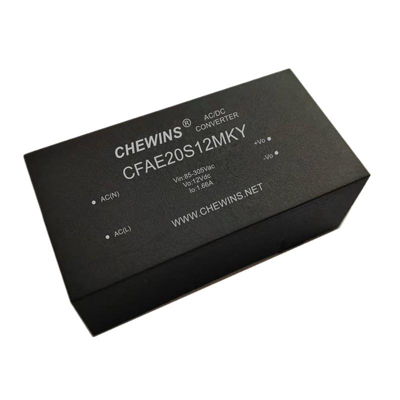 CFAE20S12MKY光耦保护20W ACDC电源模块(85-305V)220V转12V矿用
