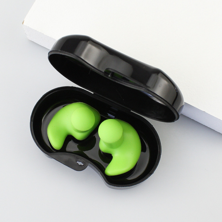 水泳耳栓専門耳水入り防止シリコン耳栓騒音防止睡眠防音耳栓水泳鼻クリップセット