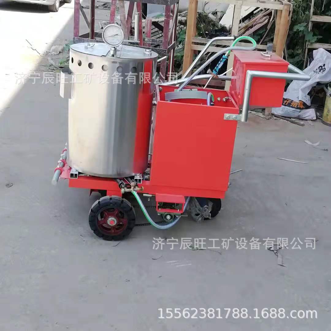 高速公路热熔划线机 手推式标线划线机环氧地坪无毛边划线机