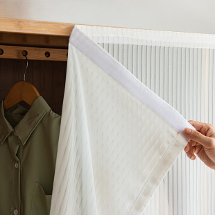 Cabinet Shelter Curtain Velcro Cabinet Door Bookcase Dustproof Wardrobe Sundries Ugly Shelf Curtain Door Curtain Gauze Curtain Privacy