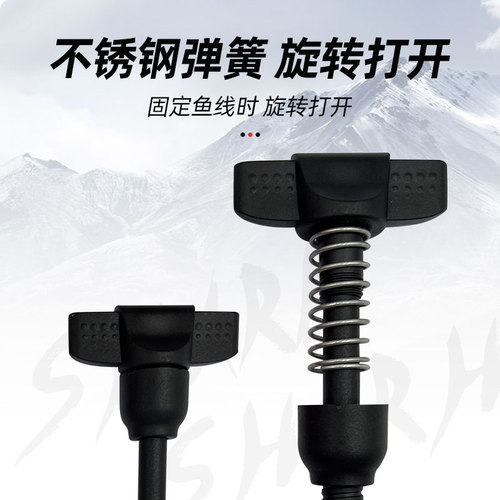 Fishing rod winder convenient line clip plastic winding board take-up line card fishing rod line card fishing accessories fishing gear winding board