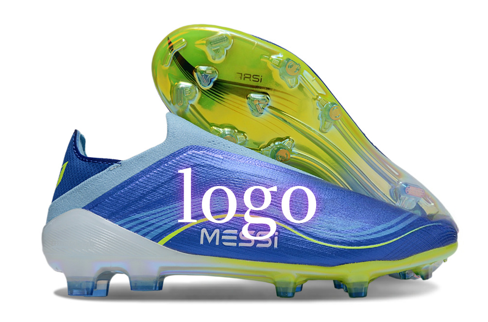 Putian fabricante al por mayor comercio exterior transfronterizo 2024 nuevo estilo X serie F50 zapatos de fútbol profesionales para hombres fg clavo