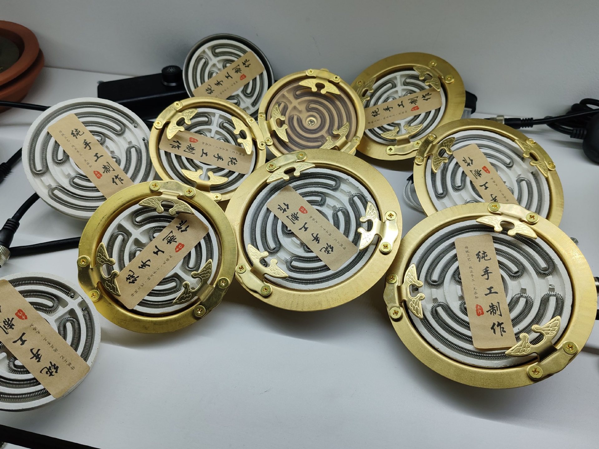 煨炉潮汇电炉丝罐罐茶煮茶器电碳炉芯煮茶炉配件电炉丝茶炉800瓦