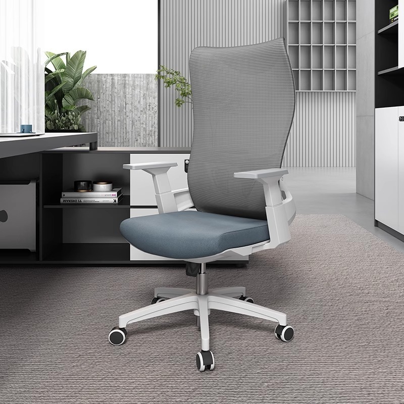 Ergonomic Comfortable Office Chair Staff Lift Computer Chair Modern Company Staff Chair High Back Manager Chair Swivel Chair