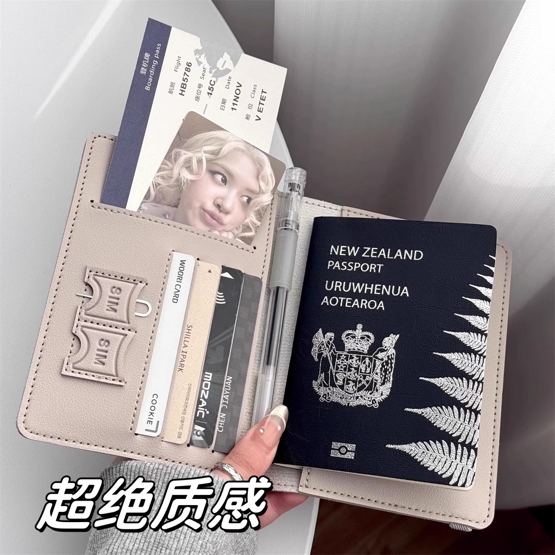 Reisepass-Organizer, multifunktional, Damen, All-in-One