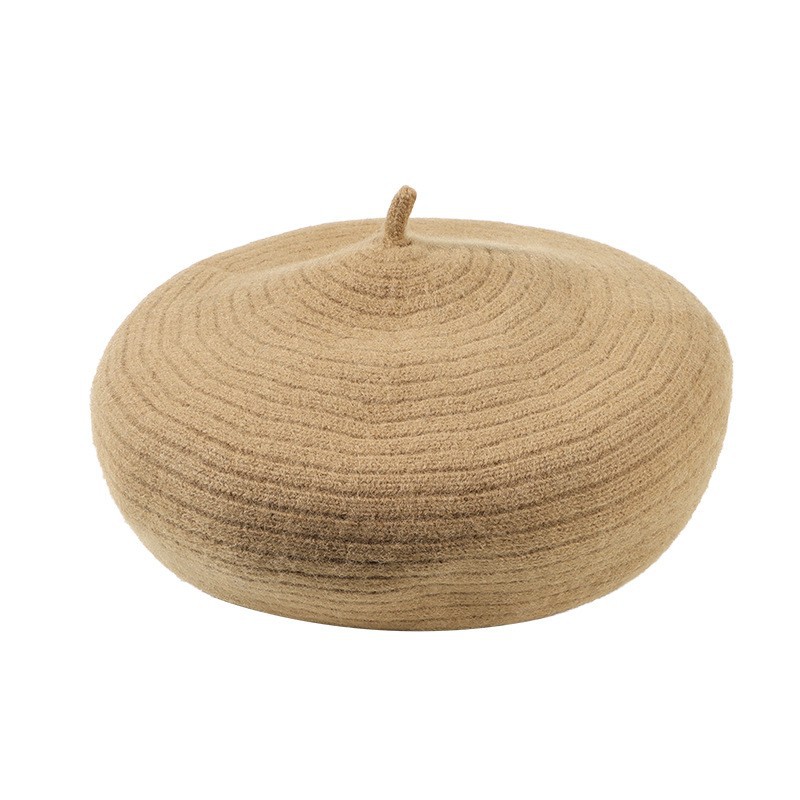 Otoño y invierno de moda de lana Boina niños retro sombrero japonés Inglés elegante sombrero pintor temperamento